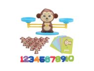 Vzdelávacia opica - opičia váha s číslami