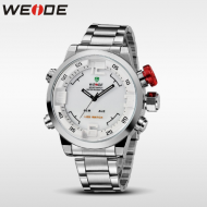 Pánske hodinky Weide Hard - Strieborno-biele + poštovné len za 1 EURO