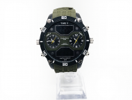 Pánské hodinky Charles Delon - Zelené 5761 + poštovné len za 1 EURO