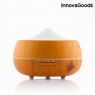 Zvlhčovač Vzduchu s Arómadifuzérom LED Wooden-Effect InnovaGoods + poštovné len za 1 EURO