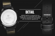 Pánske masívne hodinky Weide Luxury - Šedé + poštovné len za 1 EURO