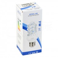 LED žiarovka špirálová E27 - 7W + poštovné len za 1 EURO