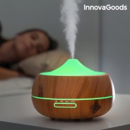 Zvlhčovač Vzduchu s Arómadifuzérom LED Wooden-Effect InnovaGoods + poštovné len za 1 EURO