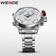 Pánske hodinky Weide Hard - Strieborno-biele + poštovné len za 1 EURO