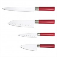Keramické Nože Santoku (sada 4 kusov) + poštovné len za 1 EURO