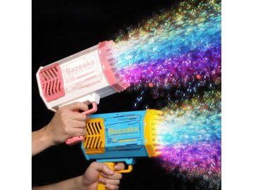 Detský bublinkový svietiaci bublifuk - Bazooka + poštovné len za 1 EURO