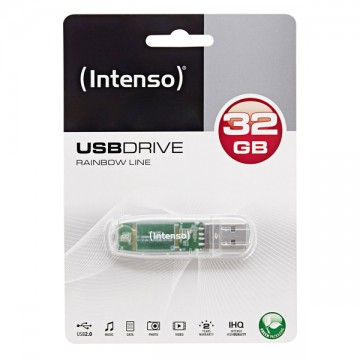 USB flash disk INTENSO 3502480 32 GB Transparentná + poštovné len za 1 EURO