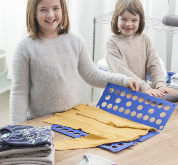 Doska na Skladanie Detského Oblečenia InnovaGoods + poštovné len za 1 EURO