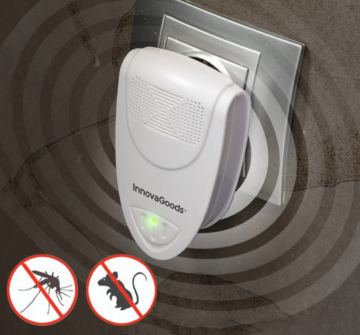 Ultrazvukový Mini Odpudzovač Hlodavcov a Hmyzu InnovaGoods + poštovné len za 1 EURO
